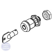 WHIRLPOOL LOCK W11231586 - Main view showing secure closure for Whirlpool models