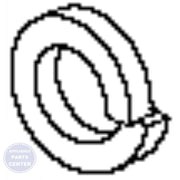 WHIRLPOOL LOCKWASHER 251960079006 - Main view showing secure fit for Whirlpool Dryers