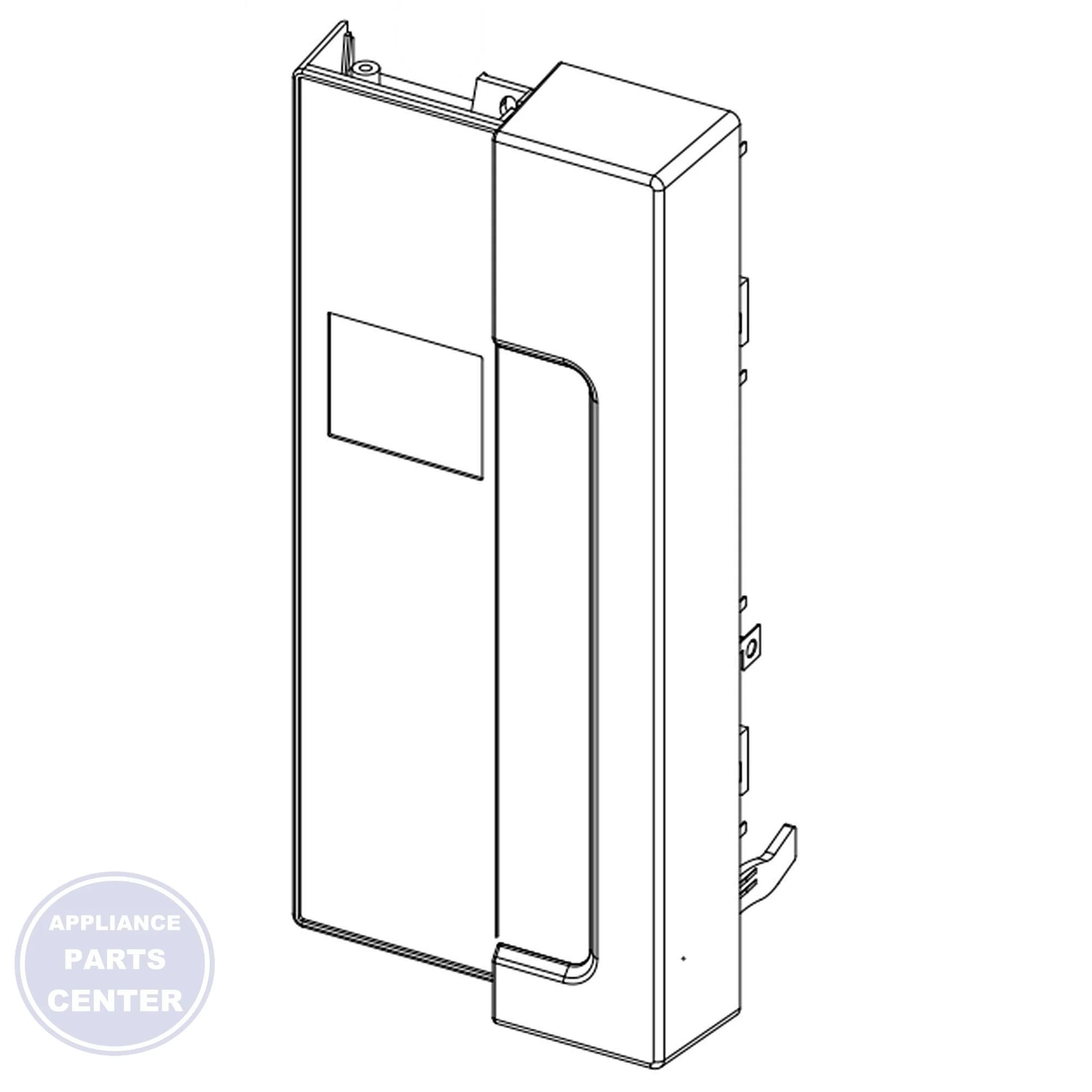 Whirlpool WHIRLPOOL MICROWAVE CONTROL PANEL W11226994 - Main view showing control features for specific models