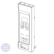 WHIRLPOOL MICROWAVE CONTROL PANEL W11386316 - Main view showing touchpad for specific models