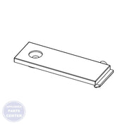 WHIRLPOOL MICROWAVE COVER PLATE W11083285 - Main view showing sleek design for Whirlpool WPL microwaves
