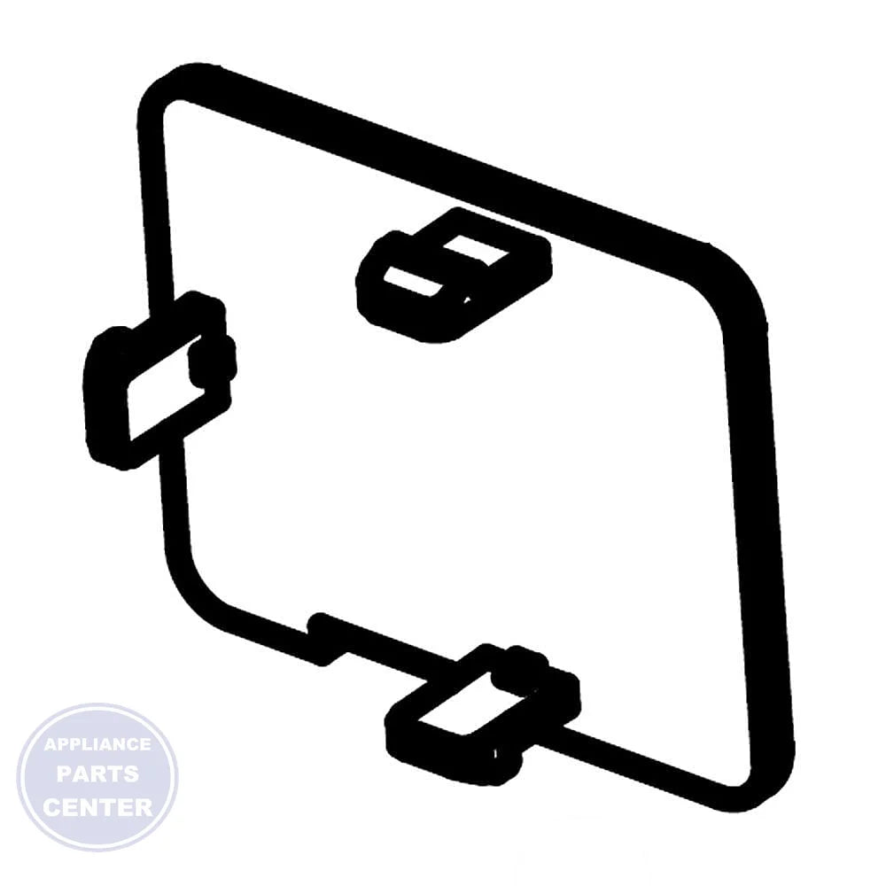 WHIRLPOOL MICROWAVE COVER W10478657 - Main view showing durable design for Whirlpool microwaves