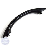 WHIRLPOOL MICROWAVE DOOR HANDLE W10445120 - Main view showing ergonomic grip for Whirlpool WPL models