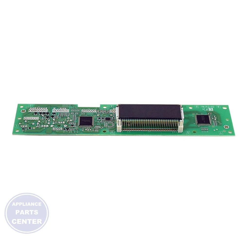 Whirlpool Microwave Electronic Control Board WPW10775418 - Main view showing digital display for Whirlpool microwaves