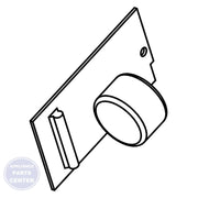 WHIRLPOOL MICROWAVE FILTER W10572027 - Main view showing superior grease capture for WHIRLPOOL WPL series