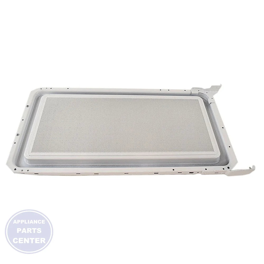 WHIRLPOOL MICROWAVE INNER DOOR W10893418 - Main view showing durable construction for Whirlpool microwaves