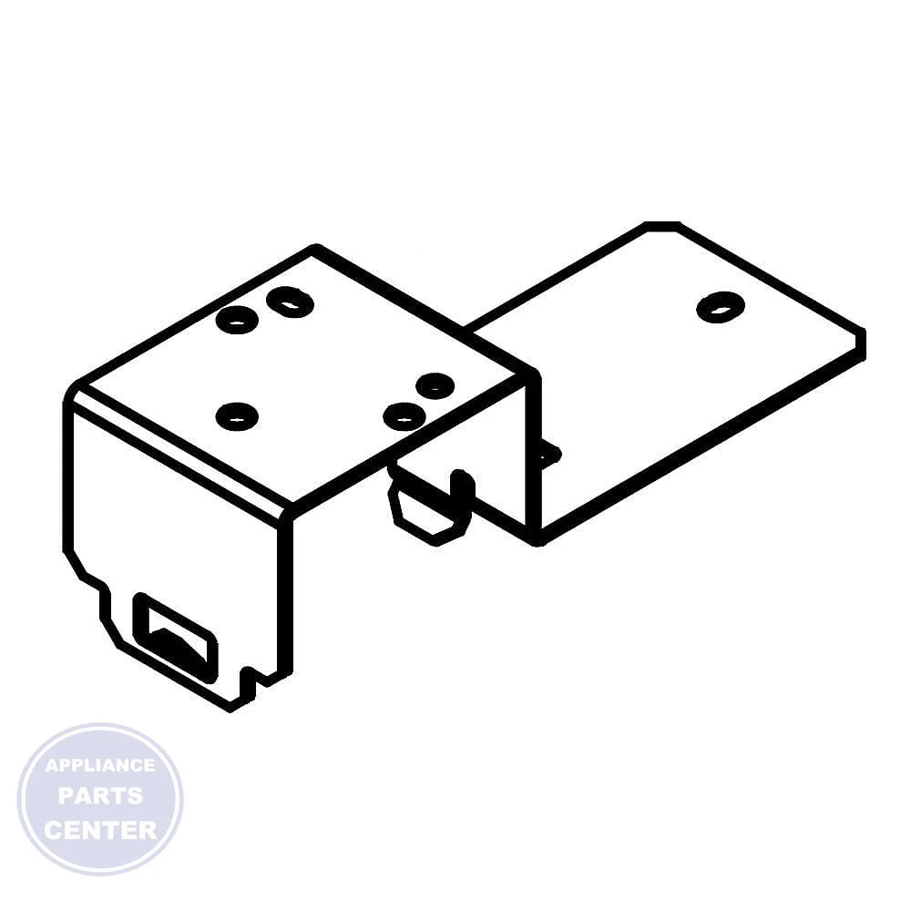 Whirlpool Mounting Bracket W10545802 - Main view showing secure installation for specific models
