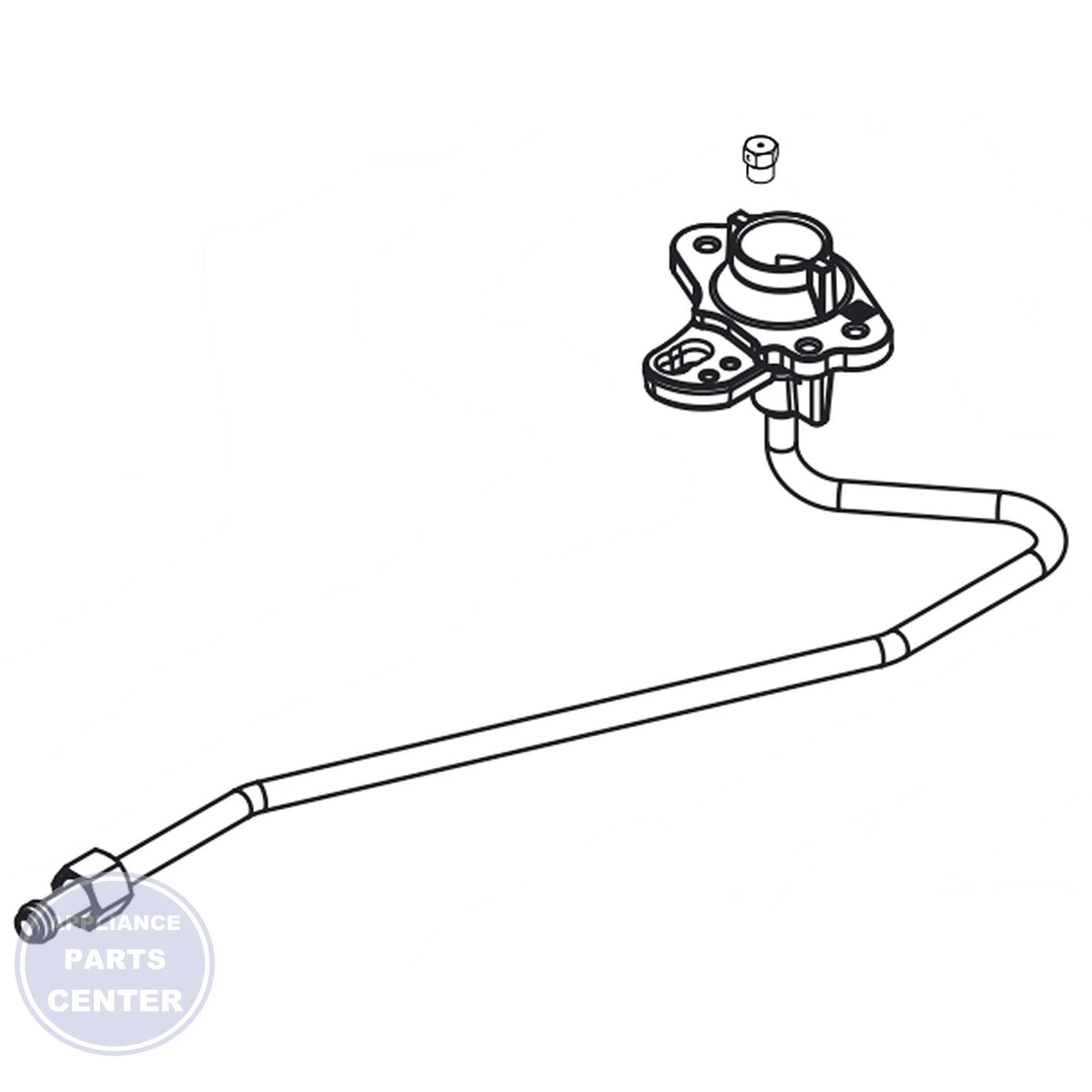 Whirlpool Orifice Holder W10514429 - Main view showing precise gas regulation for specific models