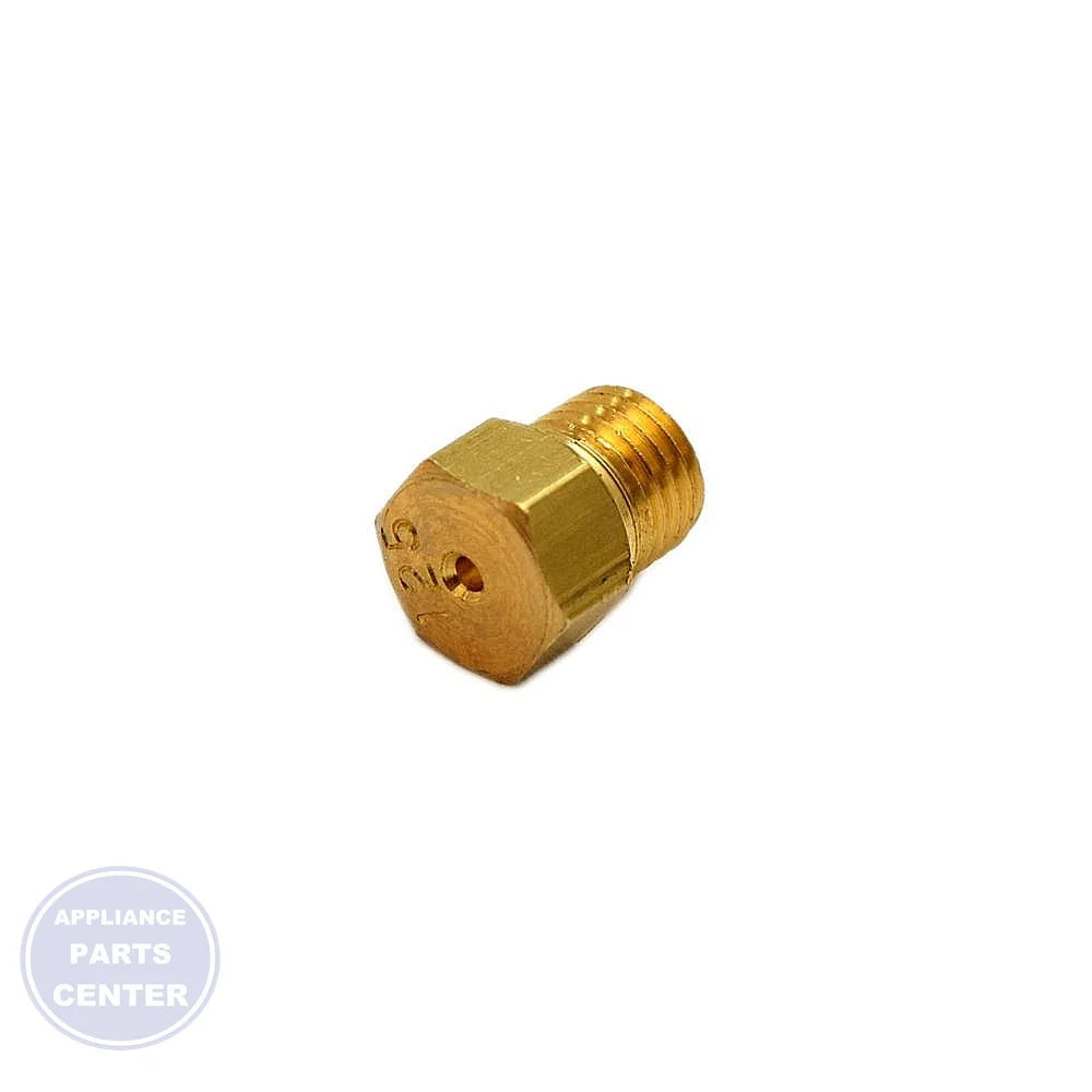 WHIRLPOOL ORIFICE WP98017587 - Main view showing gas regulation for Whirlpool models