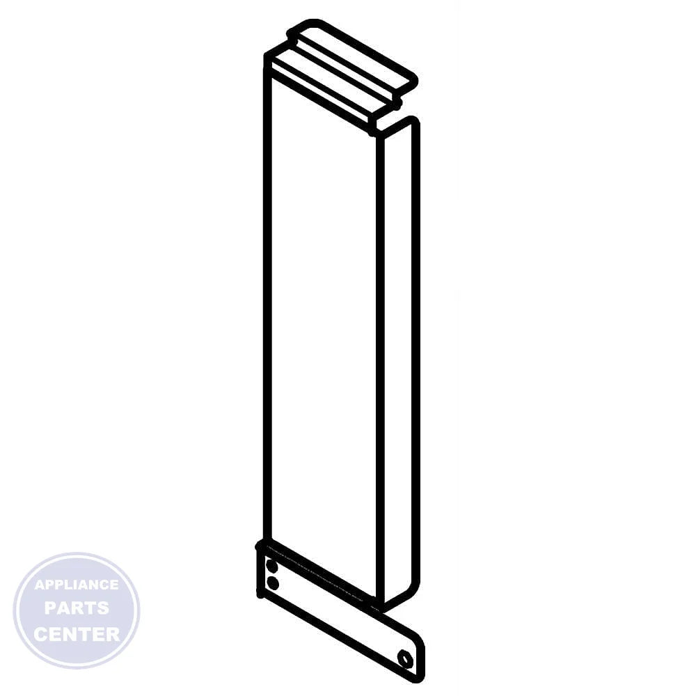 WHIRLPOOL OVEN MOUNTING PLATE 4455191 - Main view showing sturdy bracket for Whirlpool models