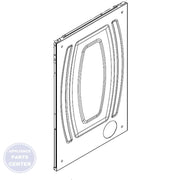 WHIRLPOOL PANEL ASSEMBLY W11315726 - Main view showing durable construction for various Whirlpool dryer models