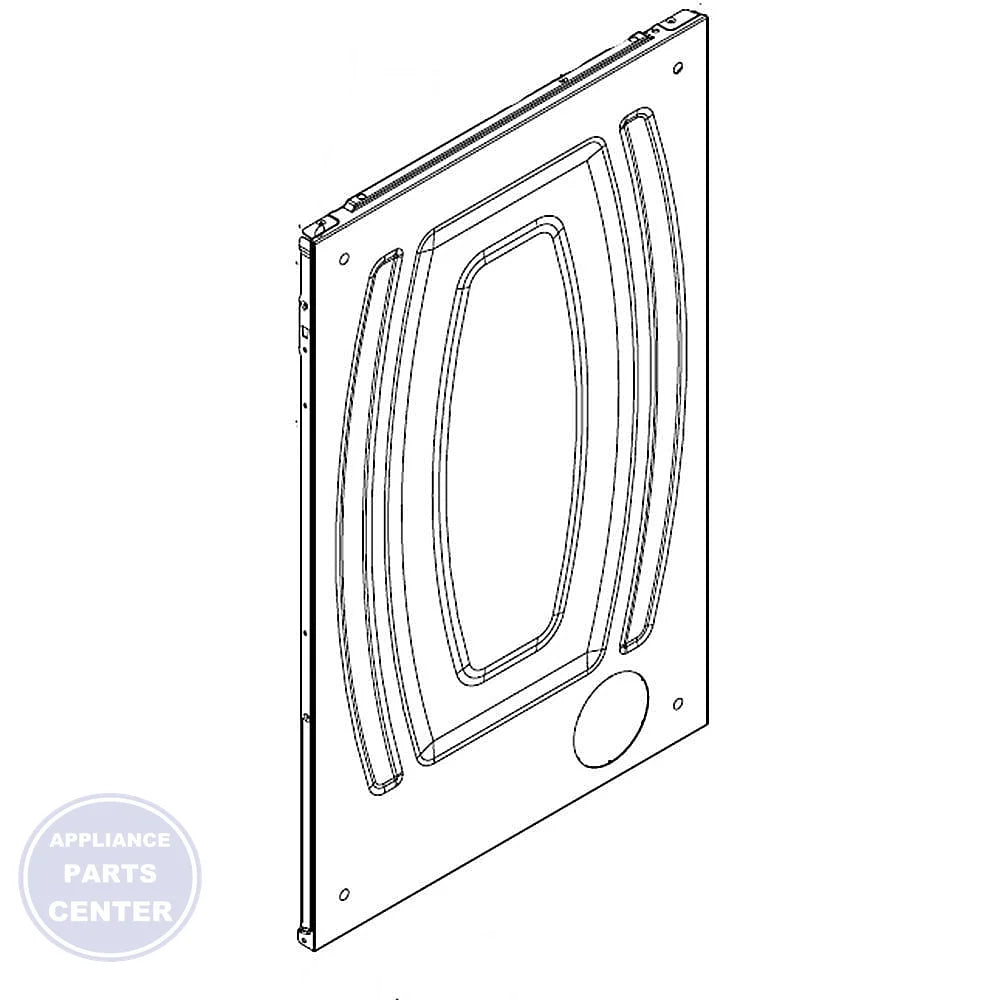 WHIRLPOOL PANEL ASSEMBLY W11315726 - Main view showing durable construction for various Whirlpool dryer models