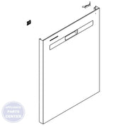 Whirlpool WHIRLPOOL PANEL ASSEMBLY W11613482 - Main view showing sleek design for various Whirlpool models