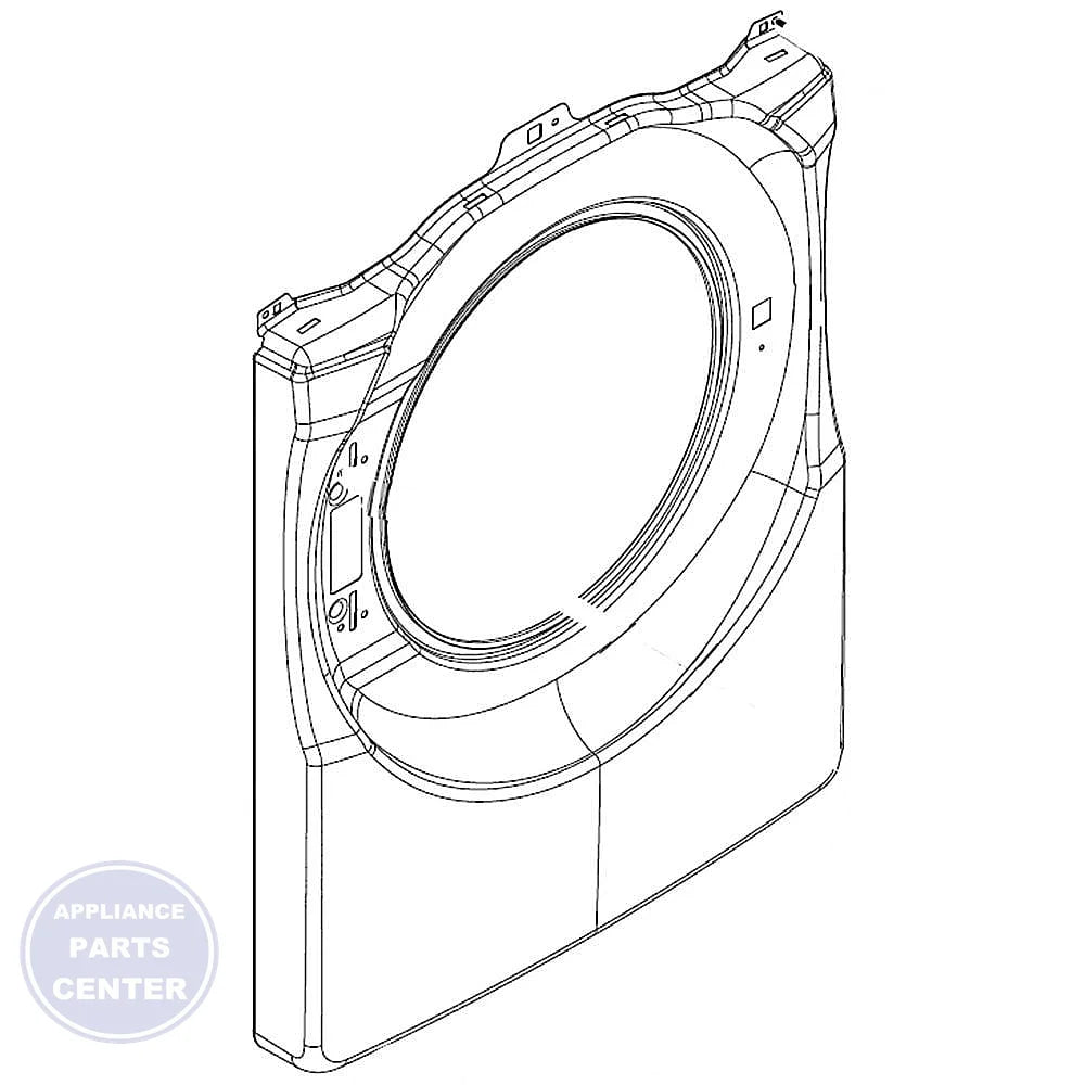 Whirlpool WHIRLPOOL PANEL W11318809 - Main view showing sturdy design for Whirlpool models