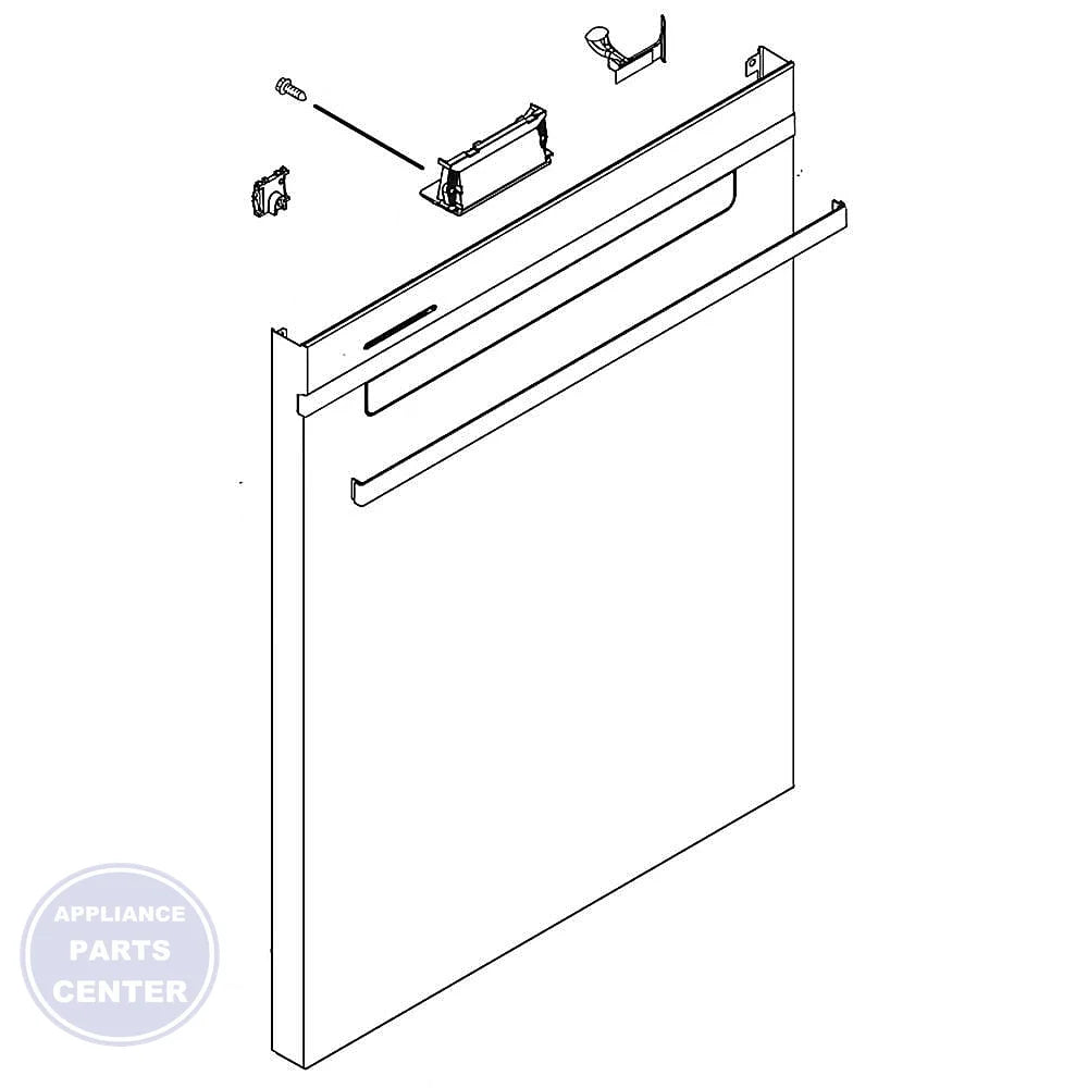 Whirlpool WHIRLPOOL PANEL W11461685 - Main view showing sturdy construction for various Whirlpool models
