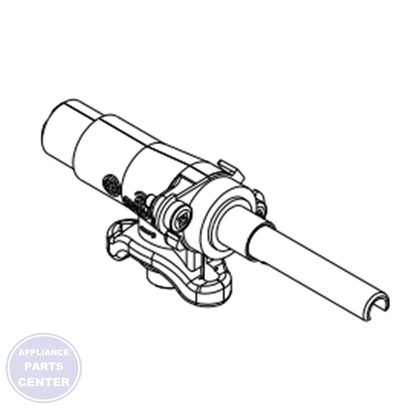 Whirlpool RANGE BURNER VALVE W11352015 - Main view showing heat control for Whirlpool models