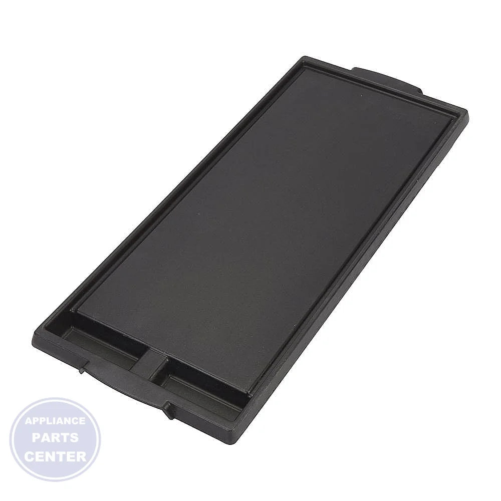 WHIRLPOOL RANGE GRIDDLE W10432544 - Detailed view of durable griddle construction