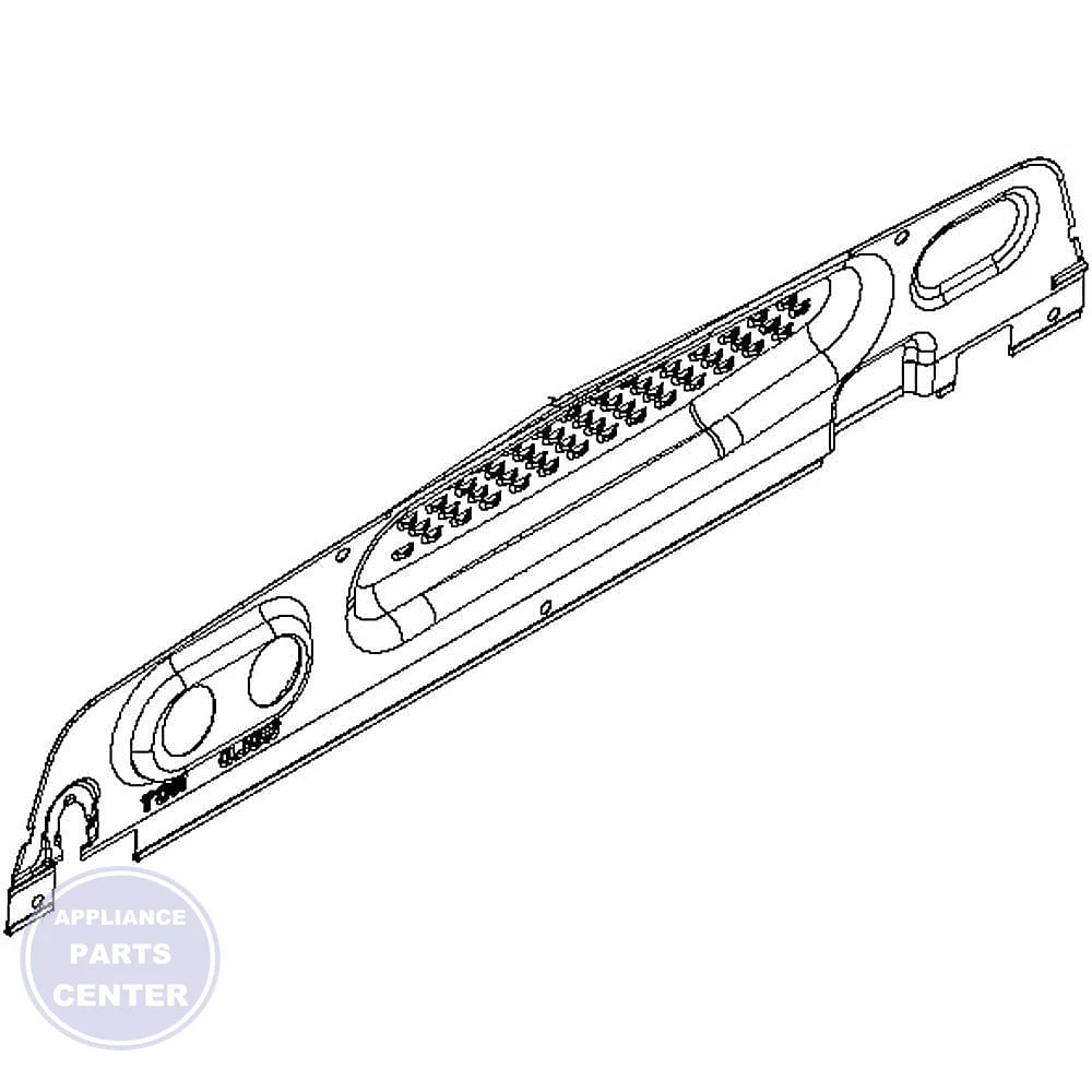 Whirlpool WHIRLPOOL REAR PANEL W10611544 - Main view showing sturdy support for Whirlpool models