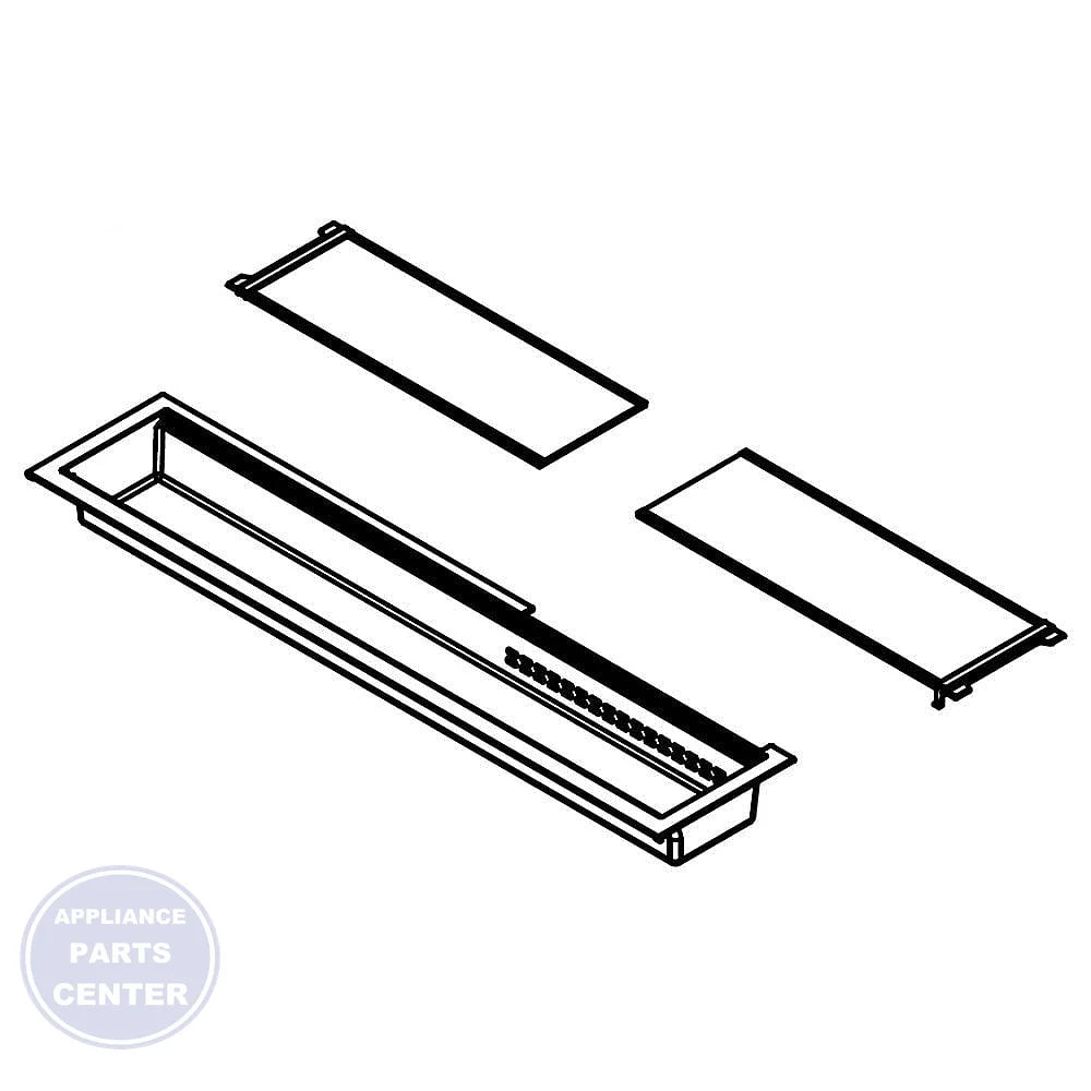 WHIRLPOOL REFRIGERATOR BIN W11175820 - Main view showing ample storage for Whirlpool WPL Refrigerator