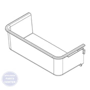Whirlpool Refrigerator Bin WPW10434529 - Main view showing sturdy construction for specific models