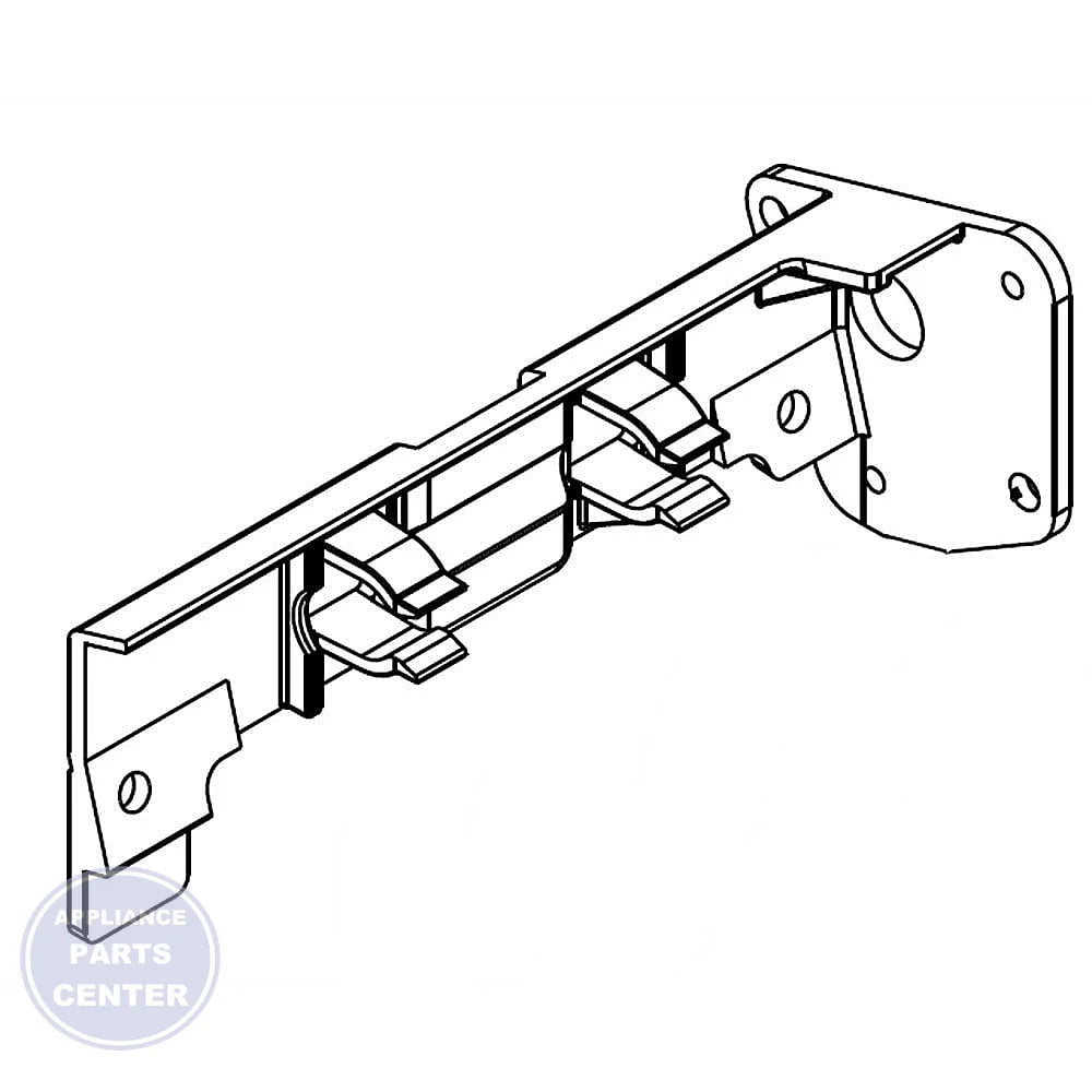 WHIRLPOOL REFRIGERATOR BRACKET W10542660 - Main view showing sturdy reinforcement for WHIRLPOOL models
