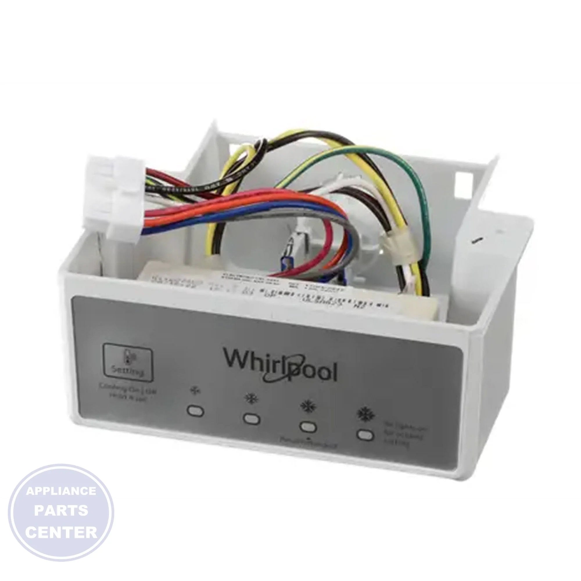 WHIRLPOOL Refrigerator Control Box W11371382 - Main view showing temperature control for WHIRLPOOL models