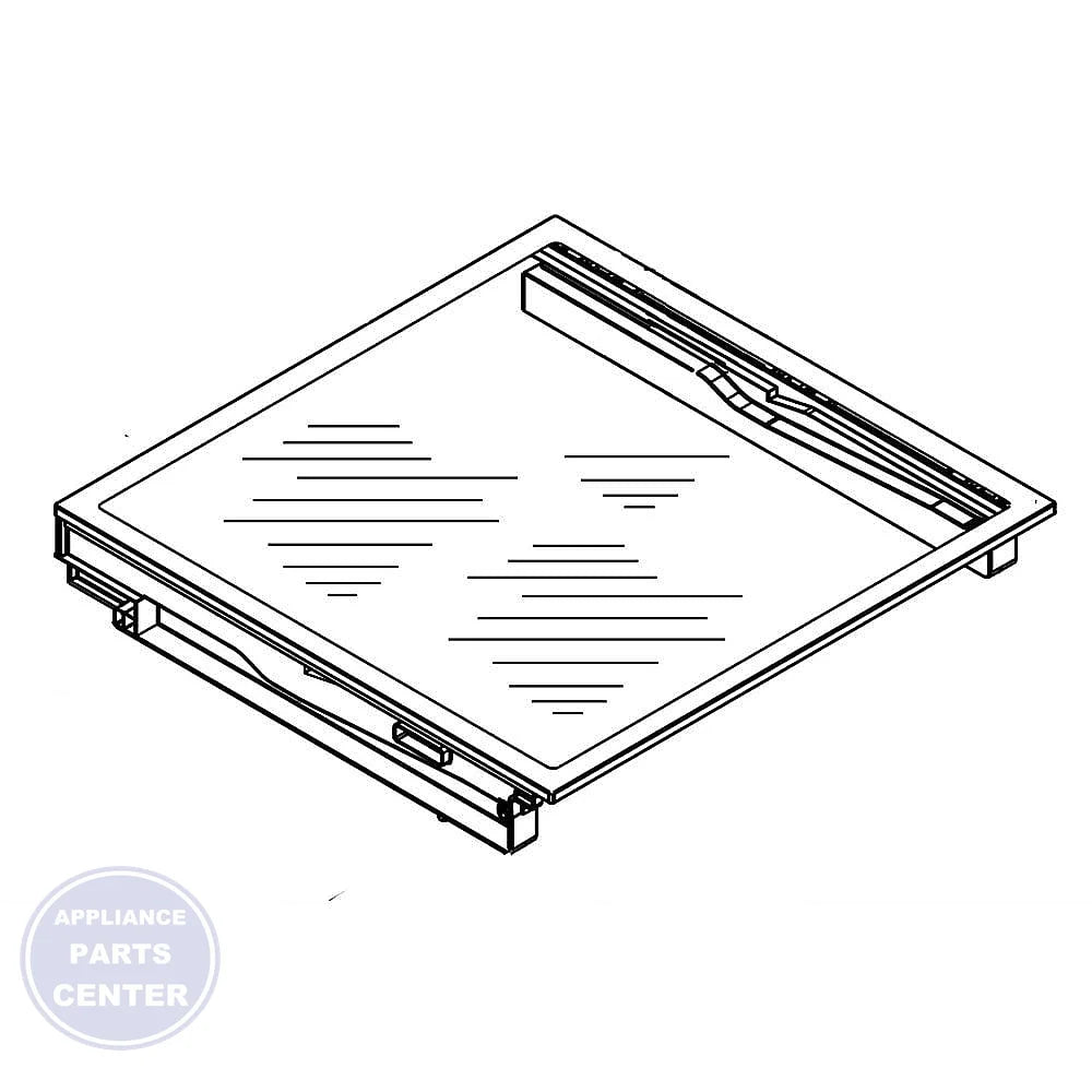Whirlpool Refrigerator Cover WPW10440266 - Main view showing protective features for specific models