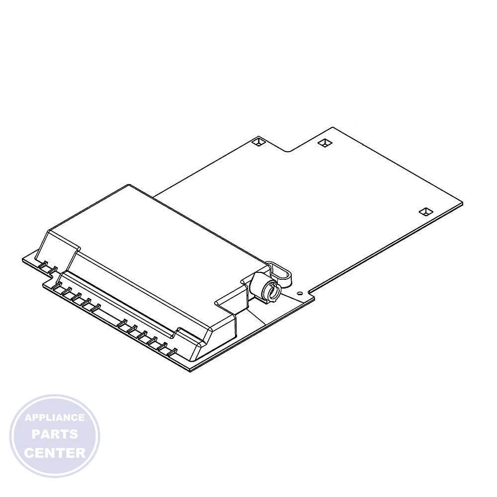 WHIRLPOOL REFRIGERATOR COVER WPW10598013 - Main view showing durable material for various Whirlpool models