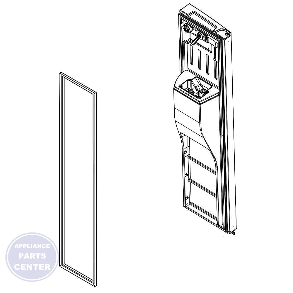 WHIRLPOOL REFRIGERATOR DOOR SERVICE KIT 72 (DROPSHIP) LW10864696 - Main view showing enhanced functionality for Whirlpool models