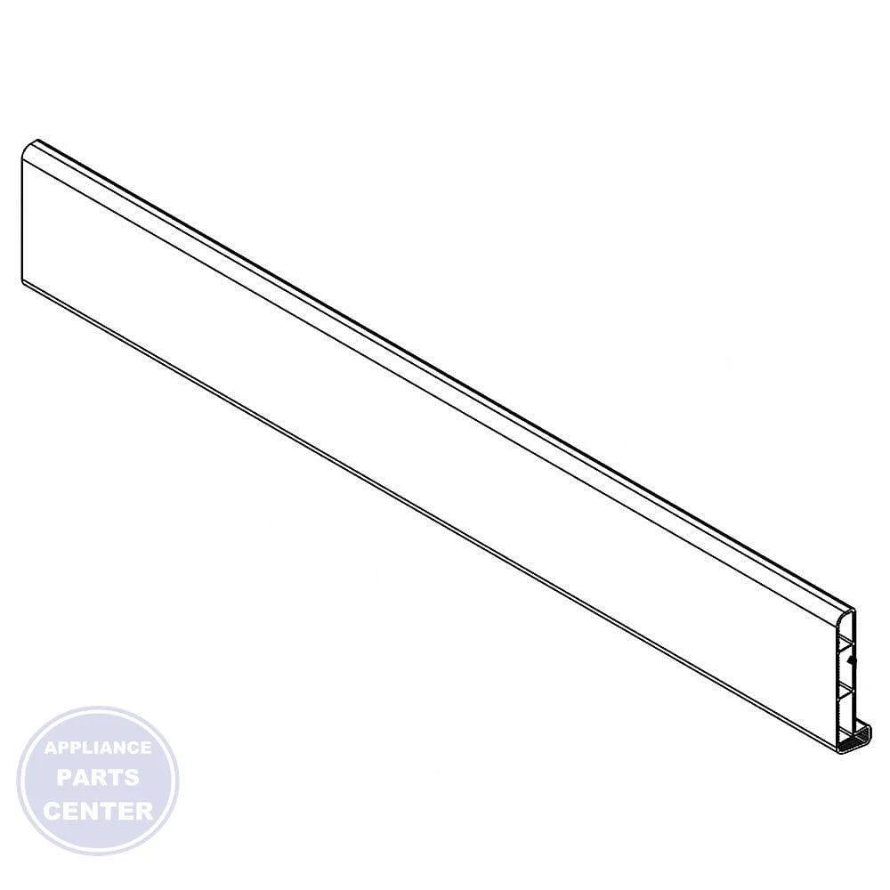 WHIRLPOOL REFRIGERATOR DOOR TRIM W10469910 - Main view showing tight seal for various WHIRLPOOL models