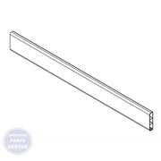 WHIRLPOOL REFRIGERATOR DOOR TRIM W11126062 - Main view showing snug fit for various WHIRLPOOL refrigerator models