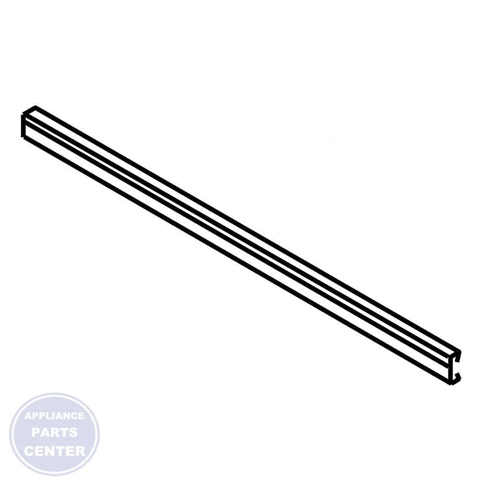 WHIRLPOOL REFRIGERATOR DOOR TRIM WPW10463615 - Main view showing tight seal for WPL Refrigerator models