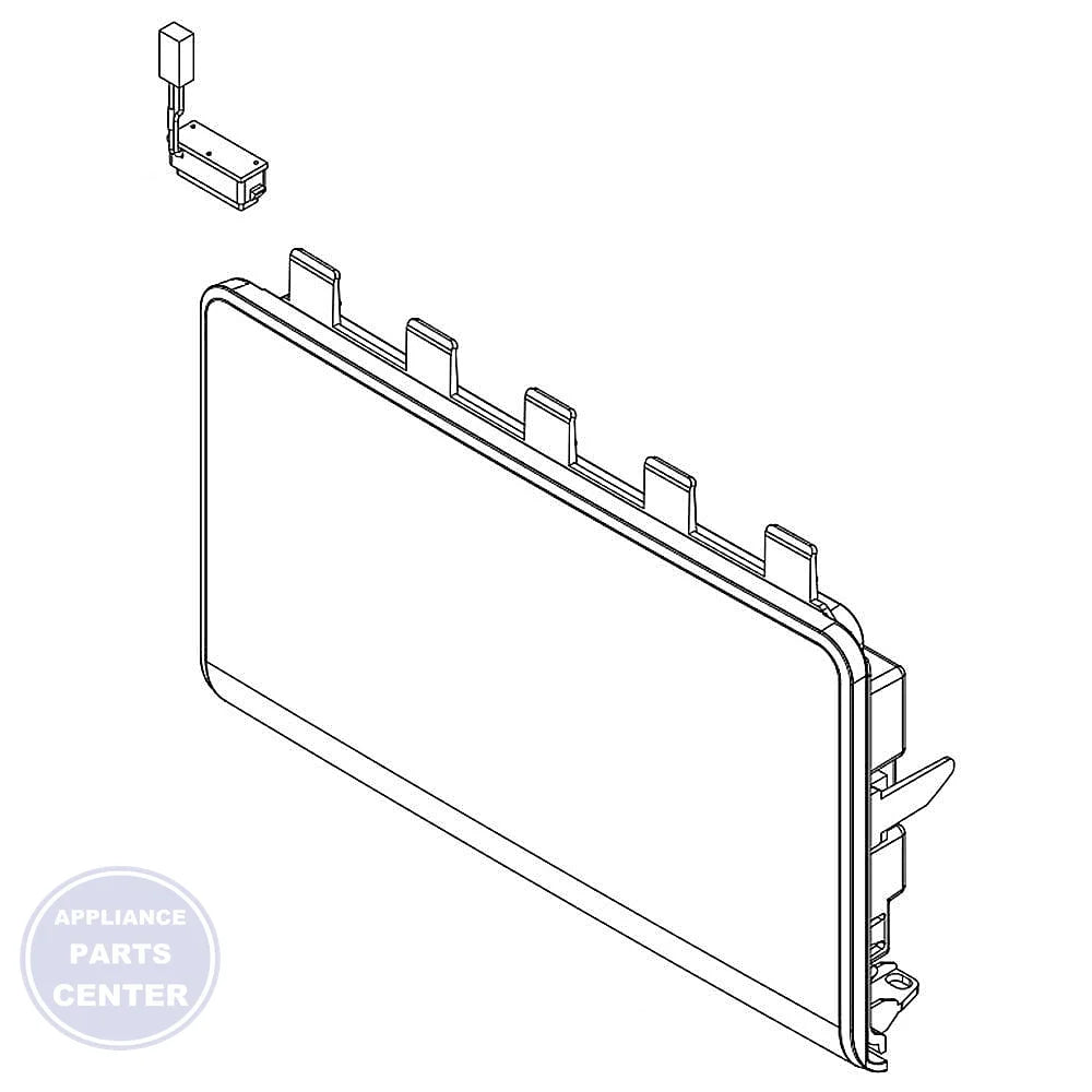 Whirlpool Refrigerator Electronic Control Board W11387386 - Main view showing precise temperature control for specific models