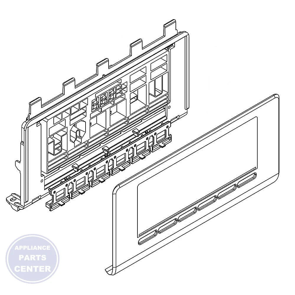 WHIRLPOOL REFRIGERATOR ELECTRONIC CONTROL BOARD W11130216 - Main view showing precise temperature control for WHIRLPOOL models