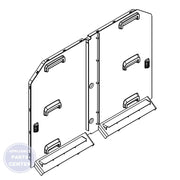 WHIRLPOOL REFRIGERATOR EVAPORATOR COVER W11028948 - Main view showing durable construction for various Whirlpool models