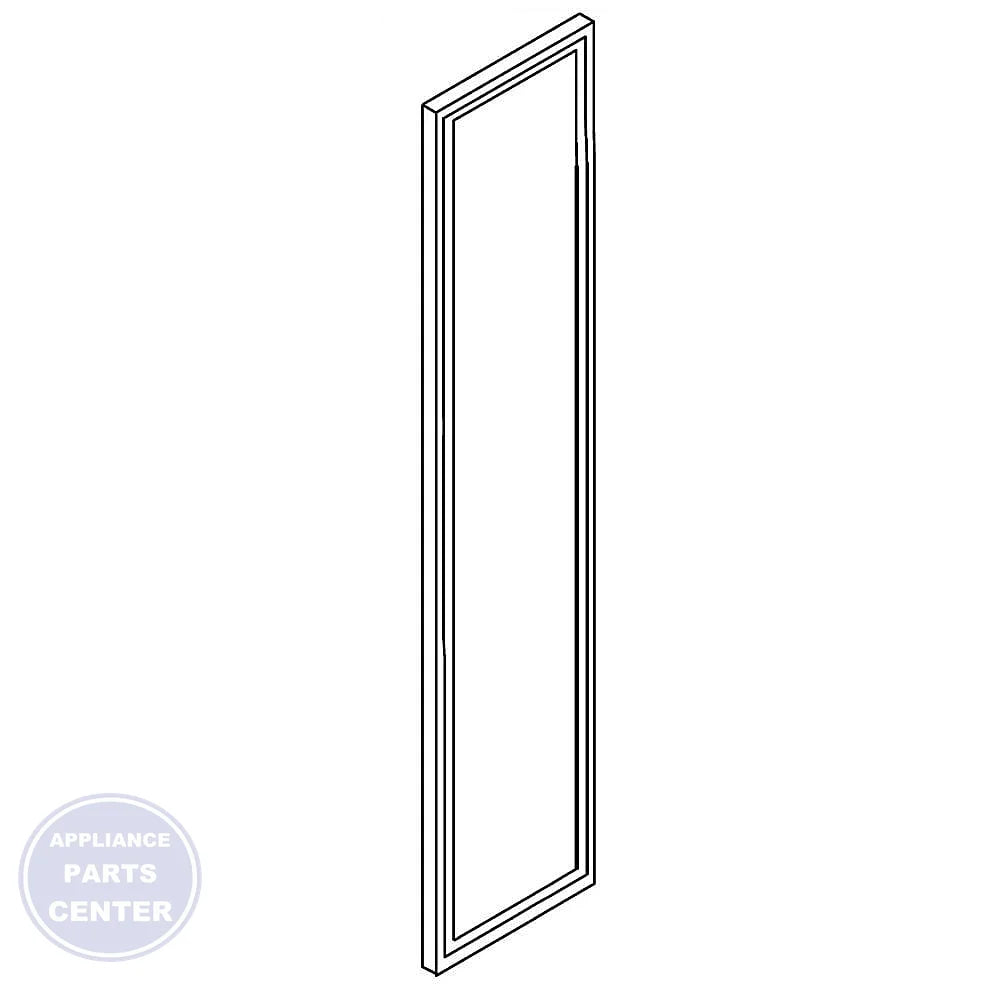 Whirlpool WHIRLPOOL REFRIGERATOR FIP GASKET W10800803 - Main view showing airtight seal for Whirlpool [specific models]