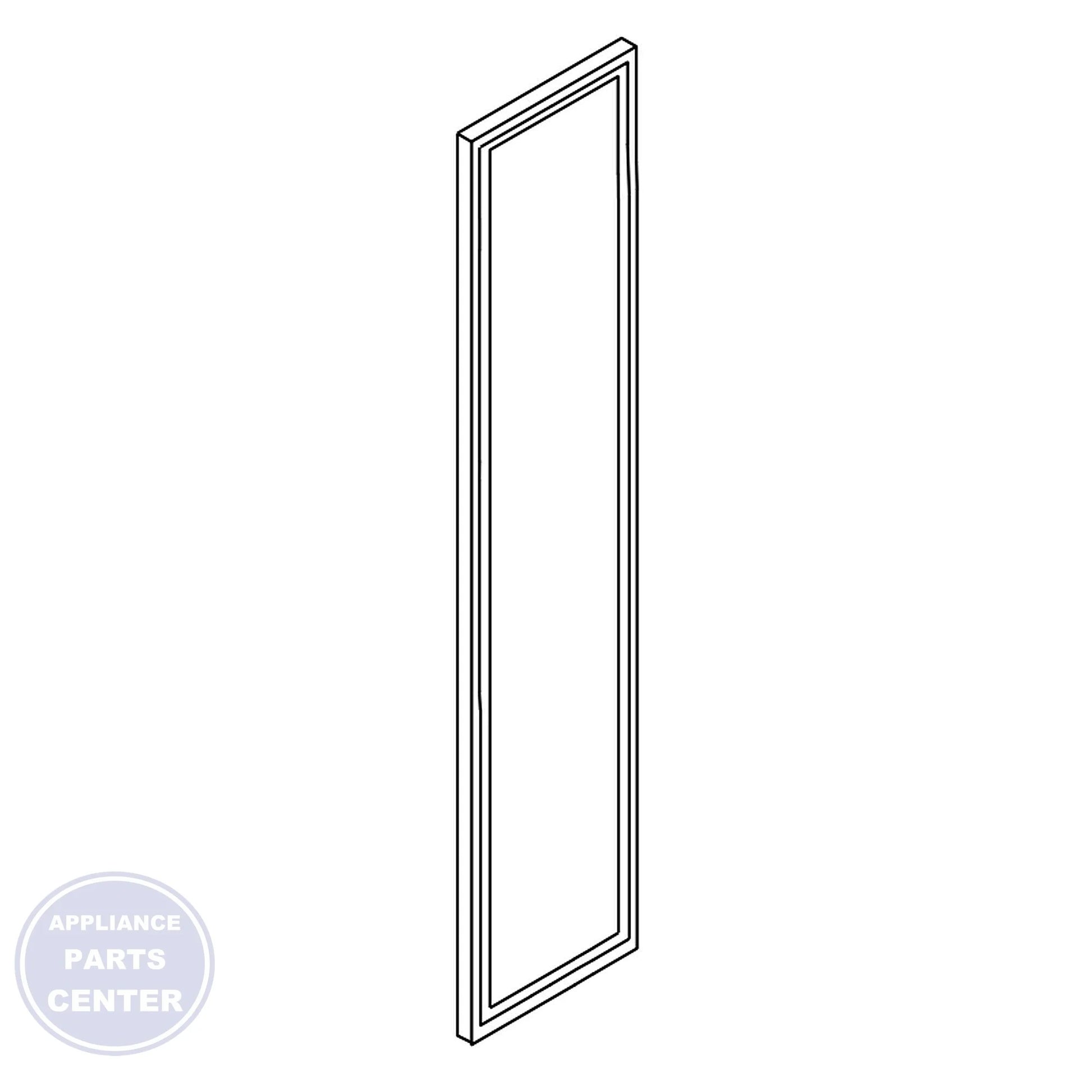 WHIRLPOOL REFRIGERATOR FIP GASKET W11625082 - Main view showing tight seal for specific models
