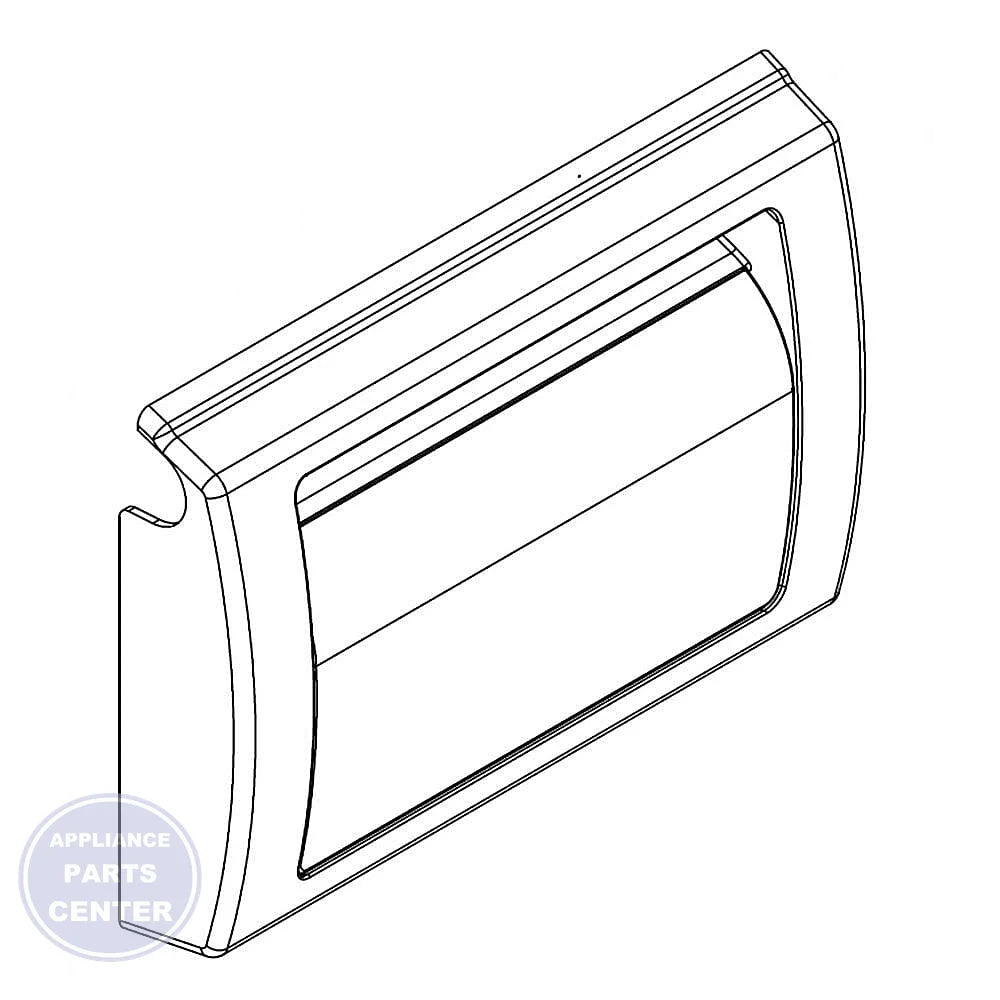 WHIRLPOOL REFRIGERATOR FRONT BASKET WP2256269 - Main view showing large storage capacity for WHIRLPOOL XYZ456 model