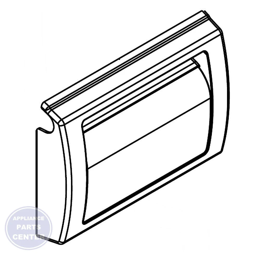 WHIRLPOOL REFRIGERATOR FRONT DRAWER W10839856 - Main view showing sturdy construction for Whirlpool WX10839856