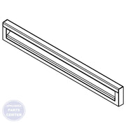 WHIRLPOOL REFRIGERATOR FRONT PANEL W11175811 - Main view showing sleek design for various Whirlpool models