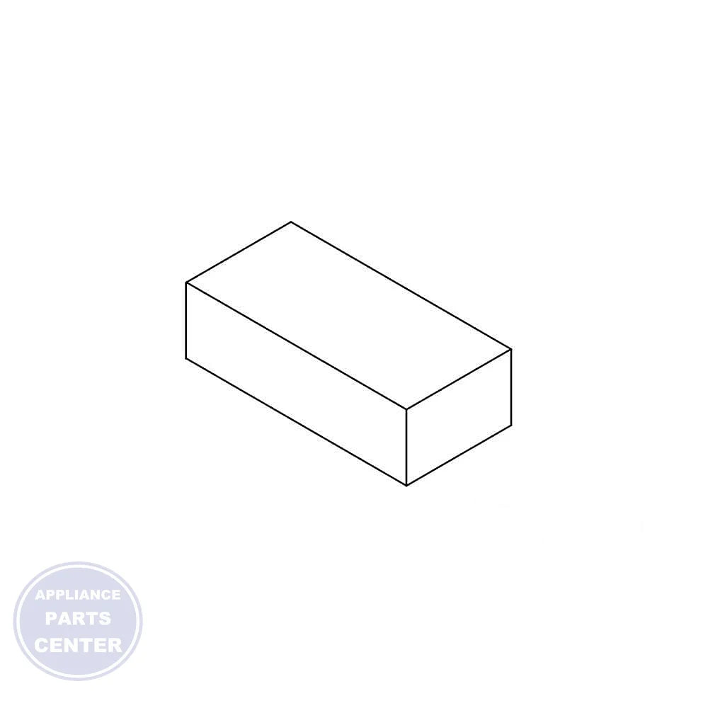 WHIRLPOOL REFRIGERATOR GASKET W10888235 - Main view showing tight seal for compatible WHIRLPOOL models