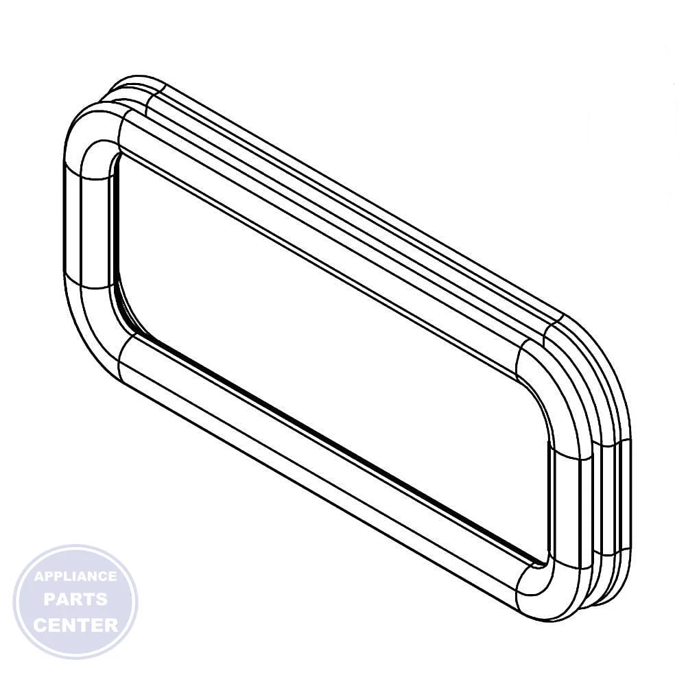 WHIRLPOOL REFRIGERATOR GASKET W11504378 - Main view showing airtight seal for Whirlpool models