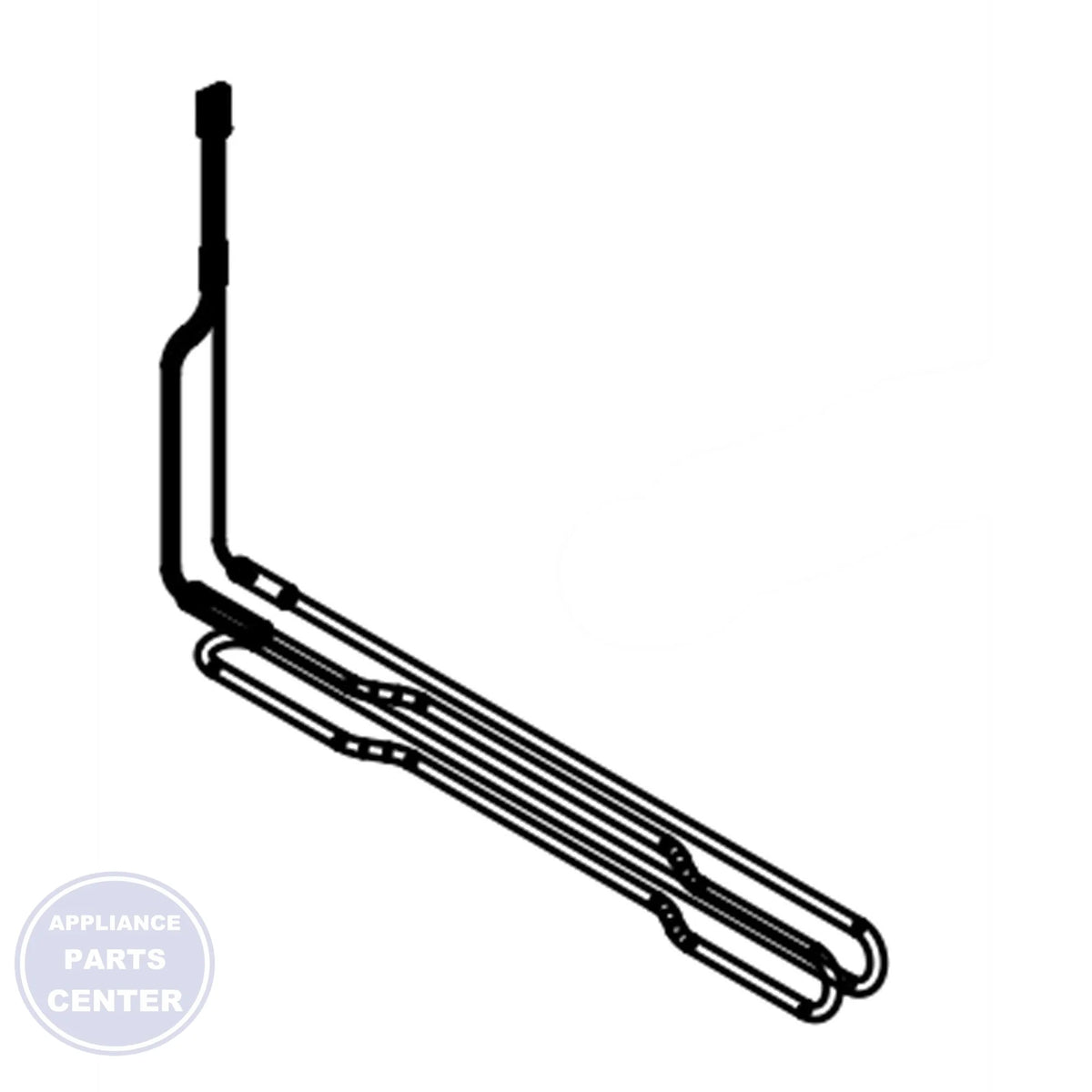 WHIRLPOOL REFRIGERATOR HEATER W11579349 - Main view showing efficient heating for WHIRLPOOL models