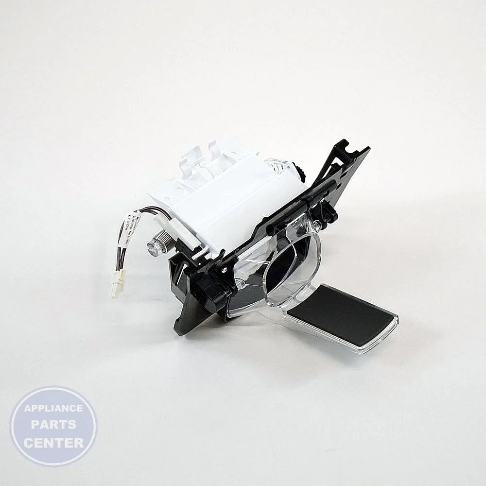 Whirlpool Refrigerator Ice Door WPW10616145 - Main view showing smooth ice dispensing for compatible models