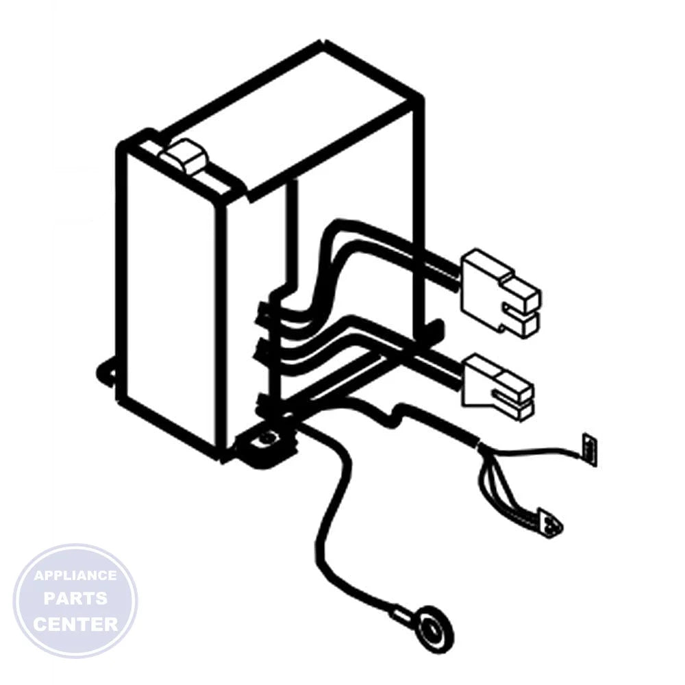 Whirlpool Refrigerator Inverter Box W10623486 - Main view showing energy efficiency for specific models