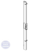 Whirlpool WHIRLPOOL REFRIGERATOR MULLION RAIL W10806457 - Main view showing door sealing capability for various models
