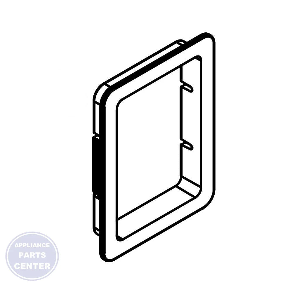 WHIRLPOOL REFRIGERATOR RETAINER W10834282 - Main view showing secure fastening for various WPL Refrigerator models