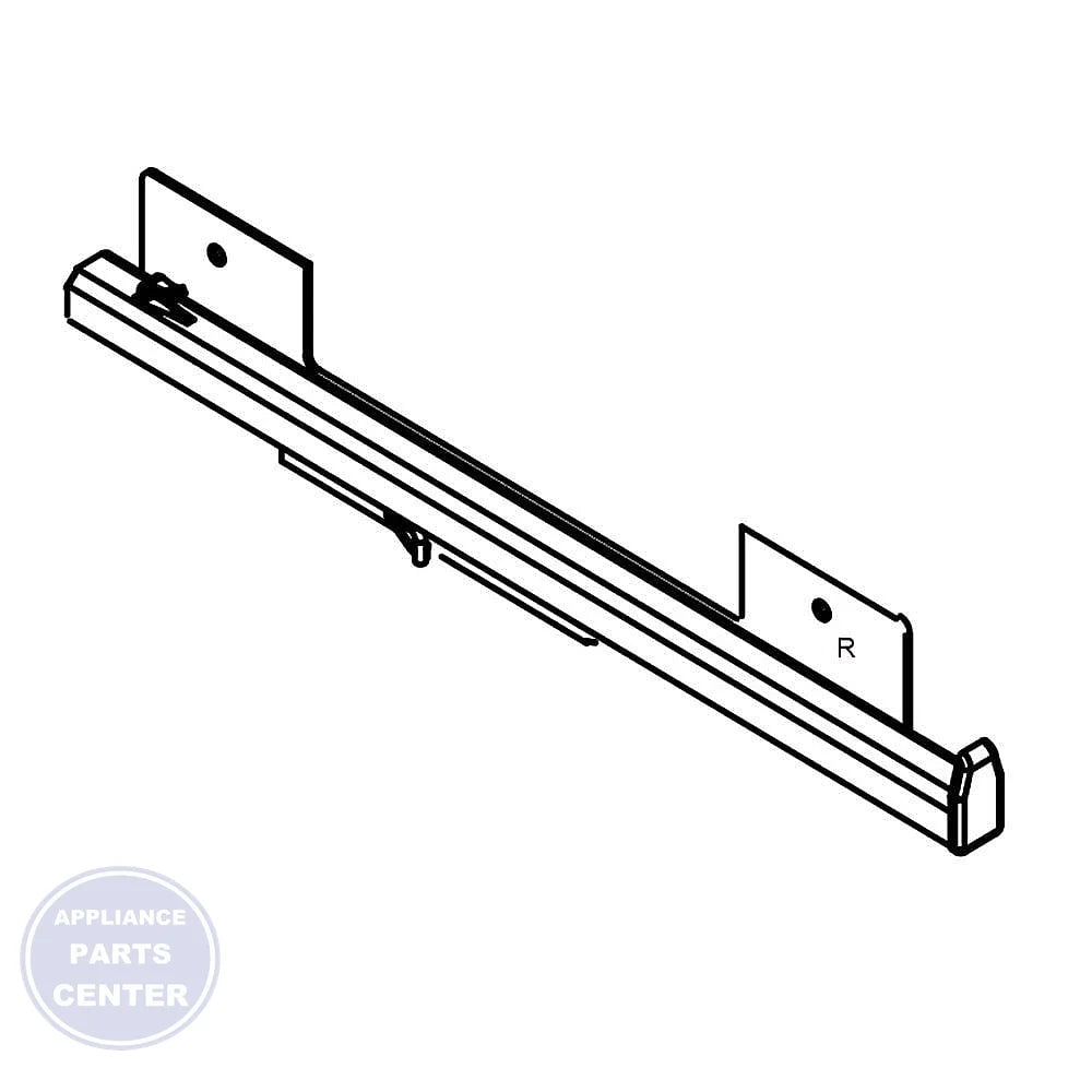 WHIRLPOOL REFRIGERATOR SLIDE 2306116 - Main view showing smooth sliding for WPL models