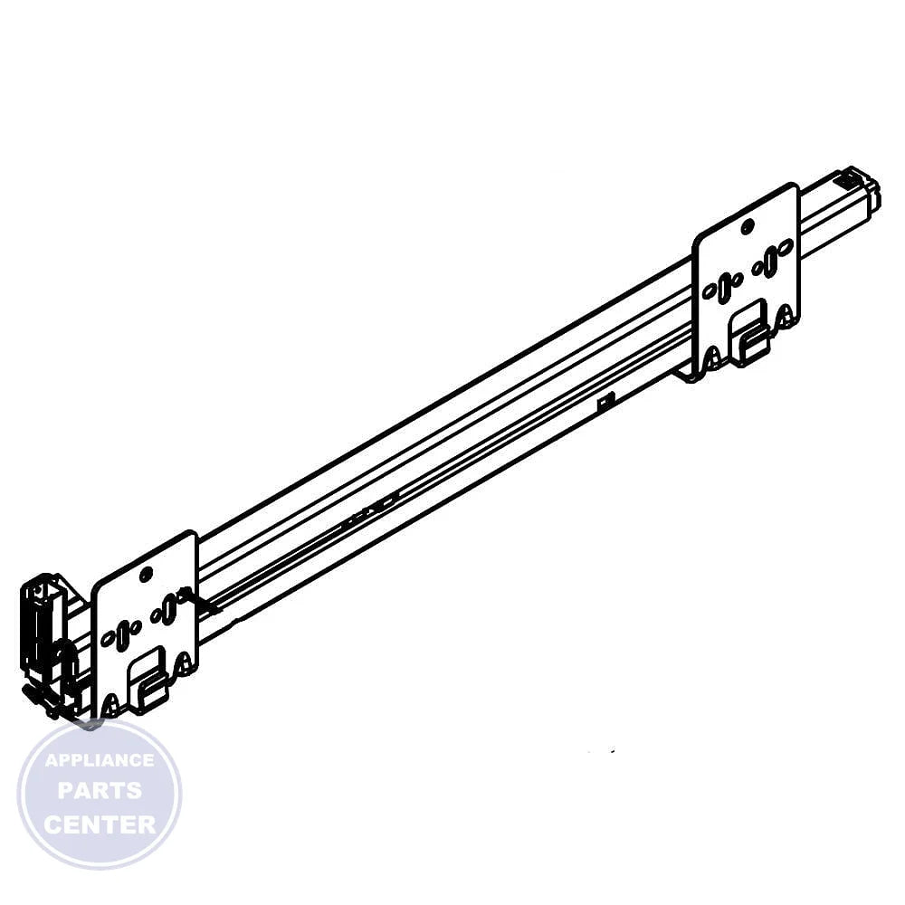 WHIRLPOOL REFRIGERATOR SLIDE W11242545 - Main view showing smooth drawer operation for specific models