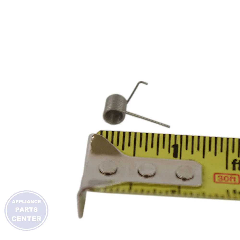 WHIRLPOOL REFRIGERATOR SPRING W11109505 - Detailed view of tension adjustment mechanism